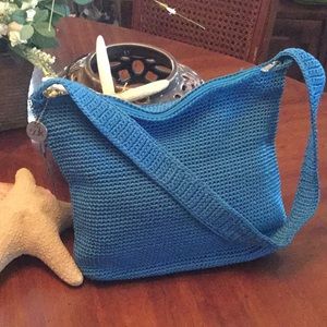 The SAK BLUE SHOULDER BAG